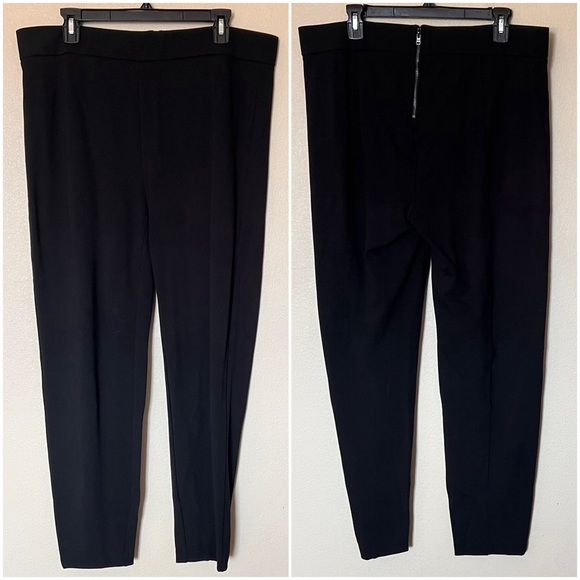 J. Crew Any Day Eco Ponte Knit Pull-On Pixie Pant Black XL - Picture 4 of 15